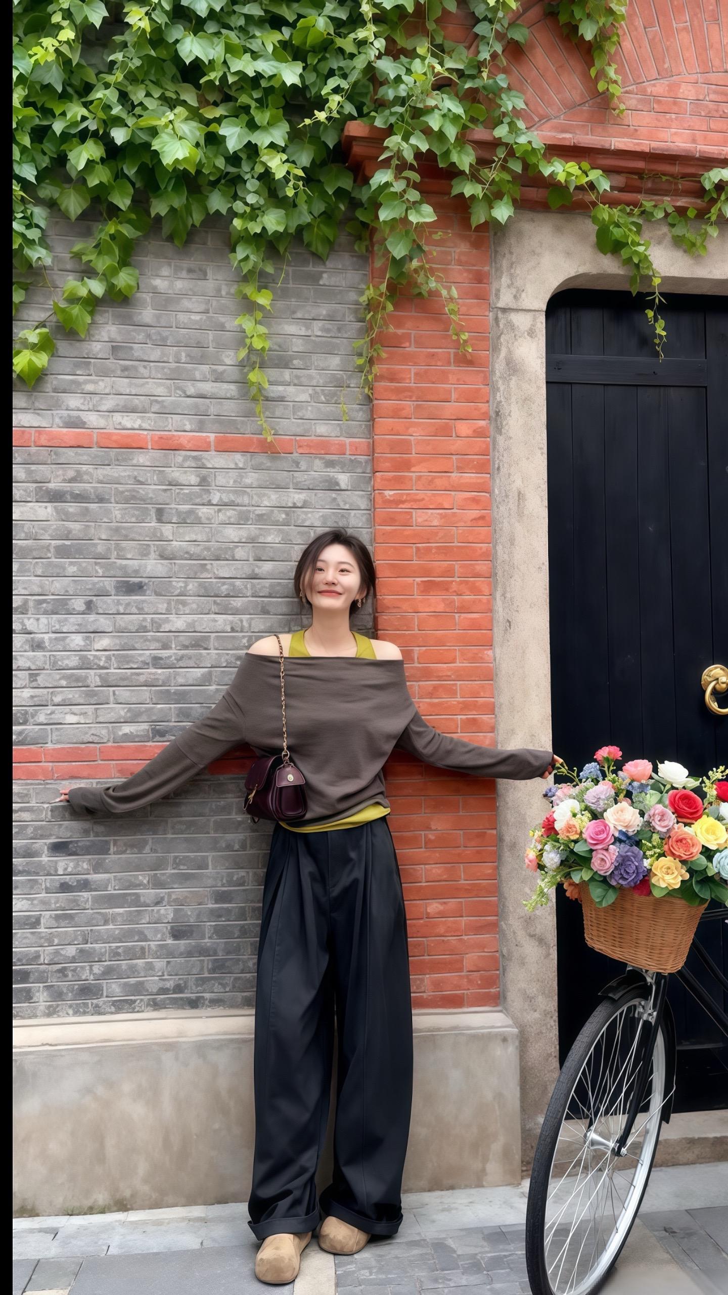 穿搭奇迹。#通勤穿搭万能配色公式 #早秋秀场抄作业告别路人感 #早秋冷冽又随性的气质穿搭 #秋天变时髦就从韩系穿搭开始 #初秋一周不重样穿搭