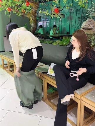 百搭显瘦又舒服的魔术裤小脚裤#大码胖mm搭配 #显瘦穿搭#谁穿谁好看#不挑年龄不挑身材