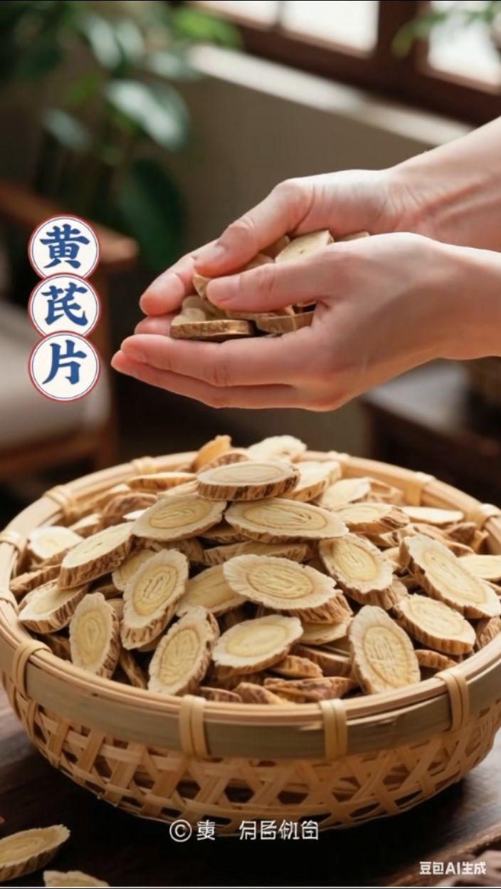 黄芪片。这黄芪片纹理清晰、色泽正,都是实打实的好货。泡水、煲汤放几片,日常调理就靠它,小黄车直接拍! #黄芪片#健康食材#煲汤爱好者@DOU+小助手