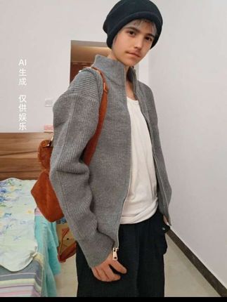 百搭针织衫,帅爆了!!#针织衫#外套#高品质外套#质感外套