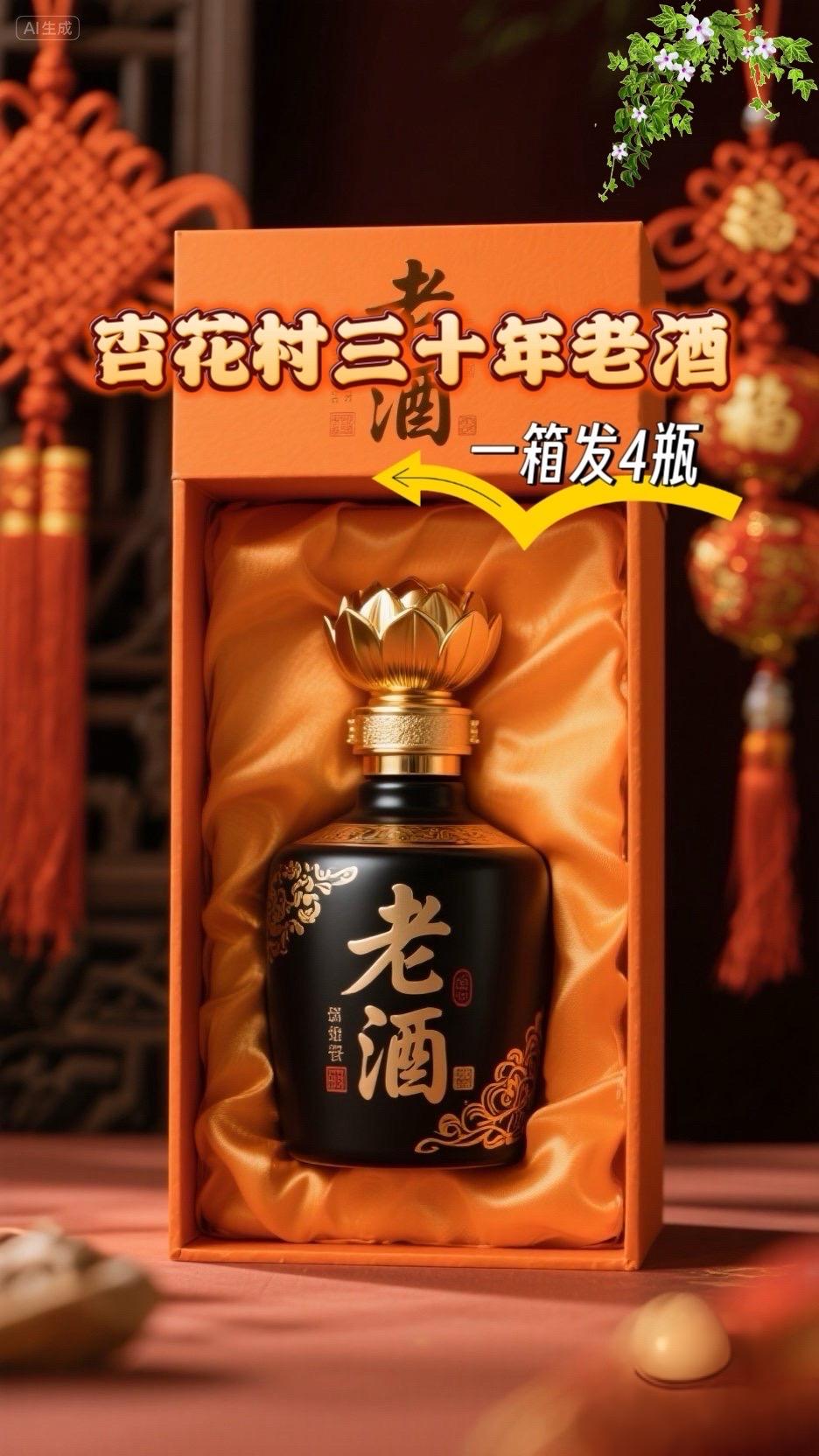 岁月沉淀,酒香四溢——杏花村三十年老酒。三十年时光雕琢,成就这一瓶瓶清香典范。精选优质原料,恪守传统酿造工艺,53度的浓烈醇厚,每一滴都饱含匠心。 500ml*4瓶的精心组合,满足您与亲朋好友的分享之乐。 酒液澄澈透明,清香纯正,入口绵柔爽净,落口回甘悠长。 轻启瓶盖,那一缕缕清香瞬间飘散,仿佛诉说着三十年的岁月故事。无论是家庭聚会的欢乐时刻,还是商务宴请的重要场合,醇家香三十年老酒都是您的不二之选,让您在品味中彰显非凡格调!#纯粮酿造 #老酒#杏花村 #送礼佳品 #好喝不贵
