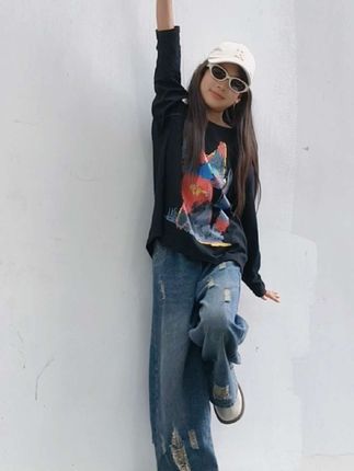 #酷女孩穿搭 #大童穿搭 #亲子装#兄妹装#潮童穿搭