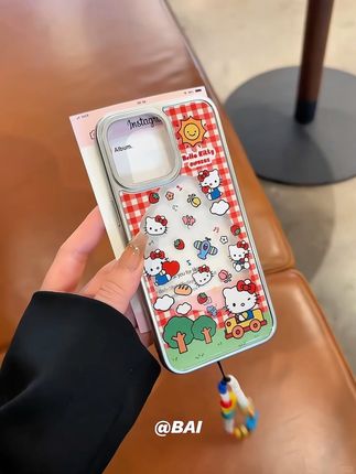 哇!是Kitty在郊游耶~太可爱了吧!#手机壳 #这个手机壳真的长在我心巴上了 #苹果17 #iphone17