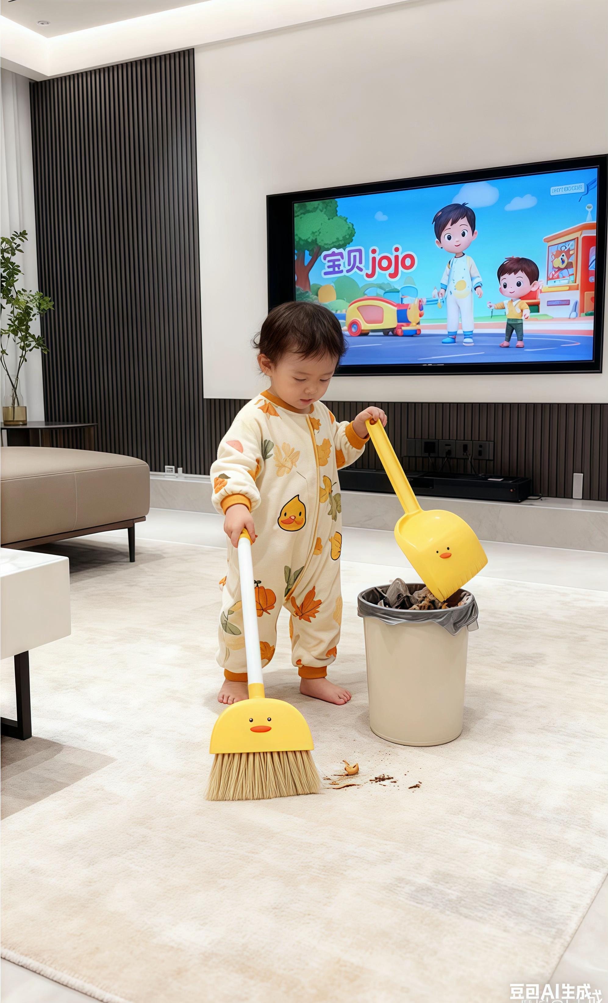#儿童扫帚 #儿童玩具 #宝宝扫帚套装玩具 #家务好帮手 #精力旺盛的宝宝 @抖加🔥上热门🔥dou+🔥热点宝