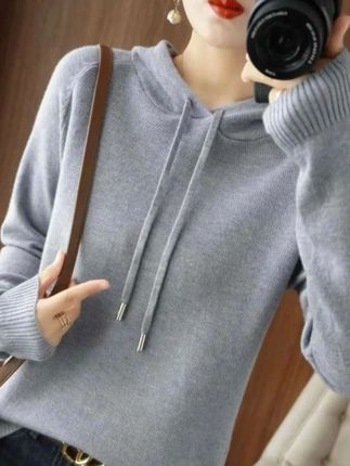 #内容启发搜索 #连帽卫衣#毛衣 #打底衫 #休闲百搭 @DOU+小助手