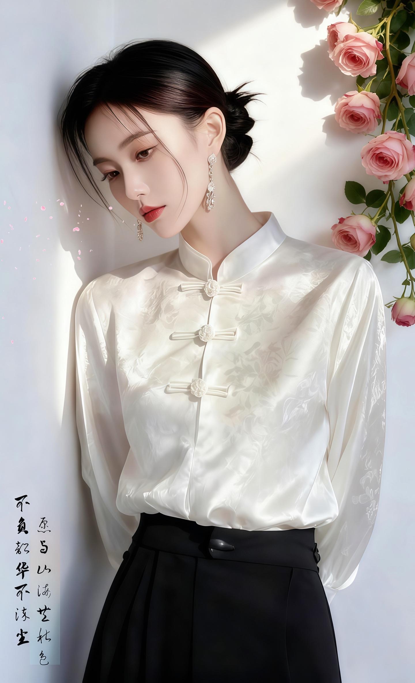 #优雅气质 #高级感穿搭 #早秋不费力显贵穿搭 #新中式穿搭 #这也太好看了