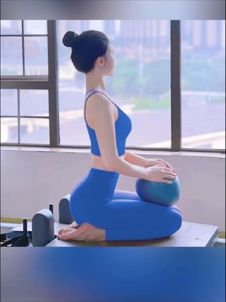 高级感瑜伽服套装#新款美背一体式带胸垫跑步健身普拉提运动背心