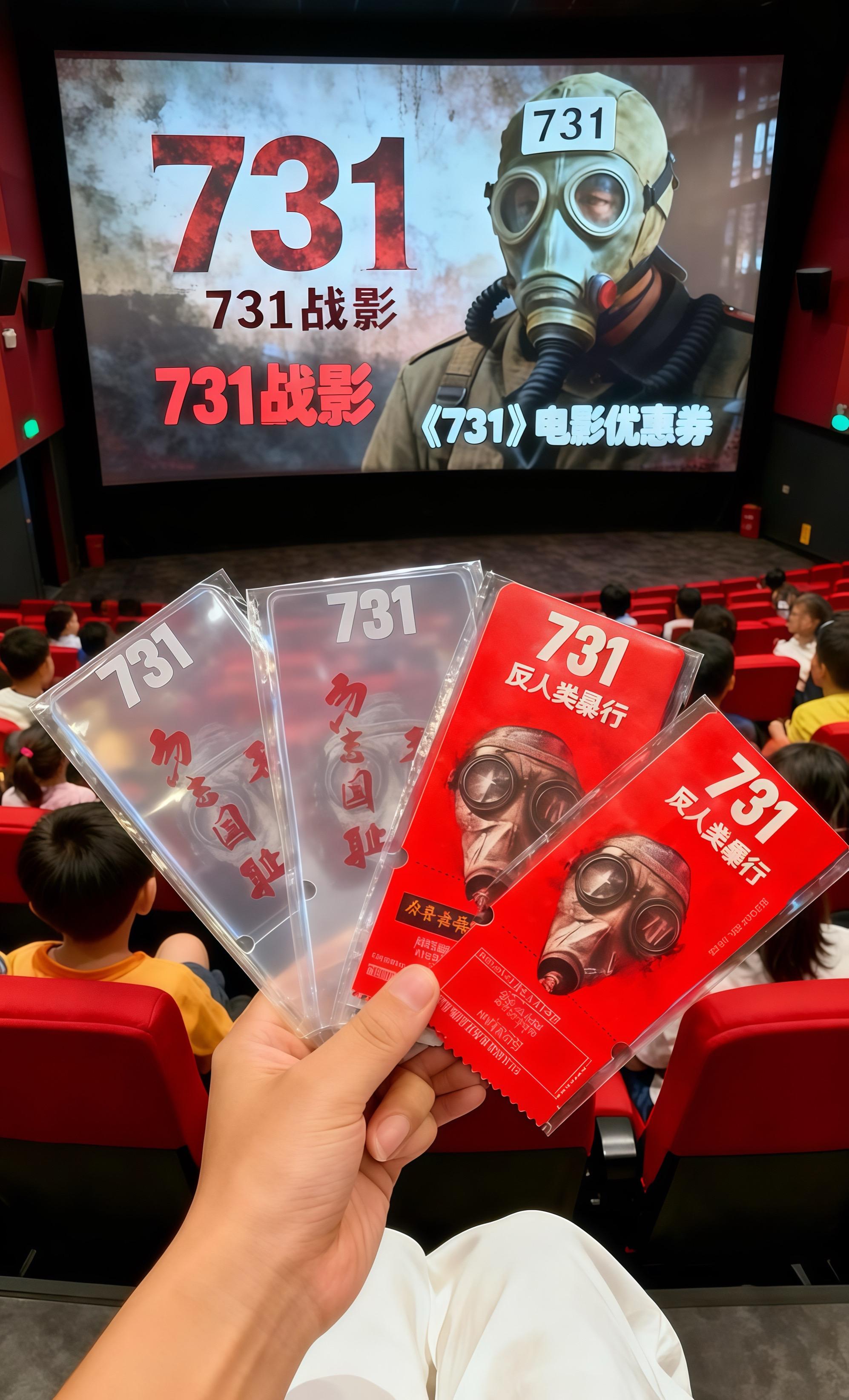 观《731》铭记历史,勿忘先辈苦难!#电影热烈上映 #电影 #电影优惠券抖音团购#731电影