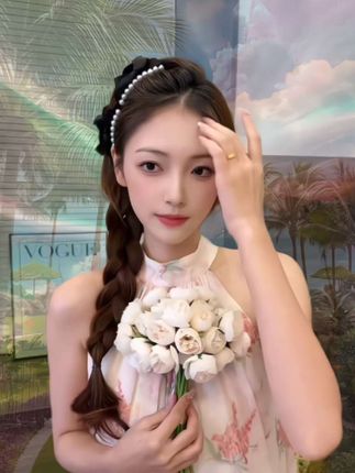 #头饰发饰 #抓夹 #抓夹用法 #珠珠公主头蝴蝶结抓夹 #日常发型
