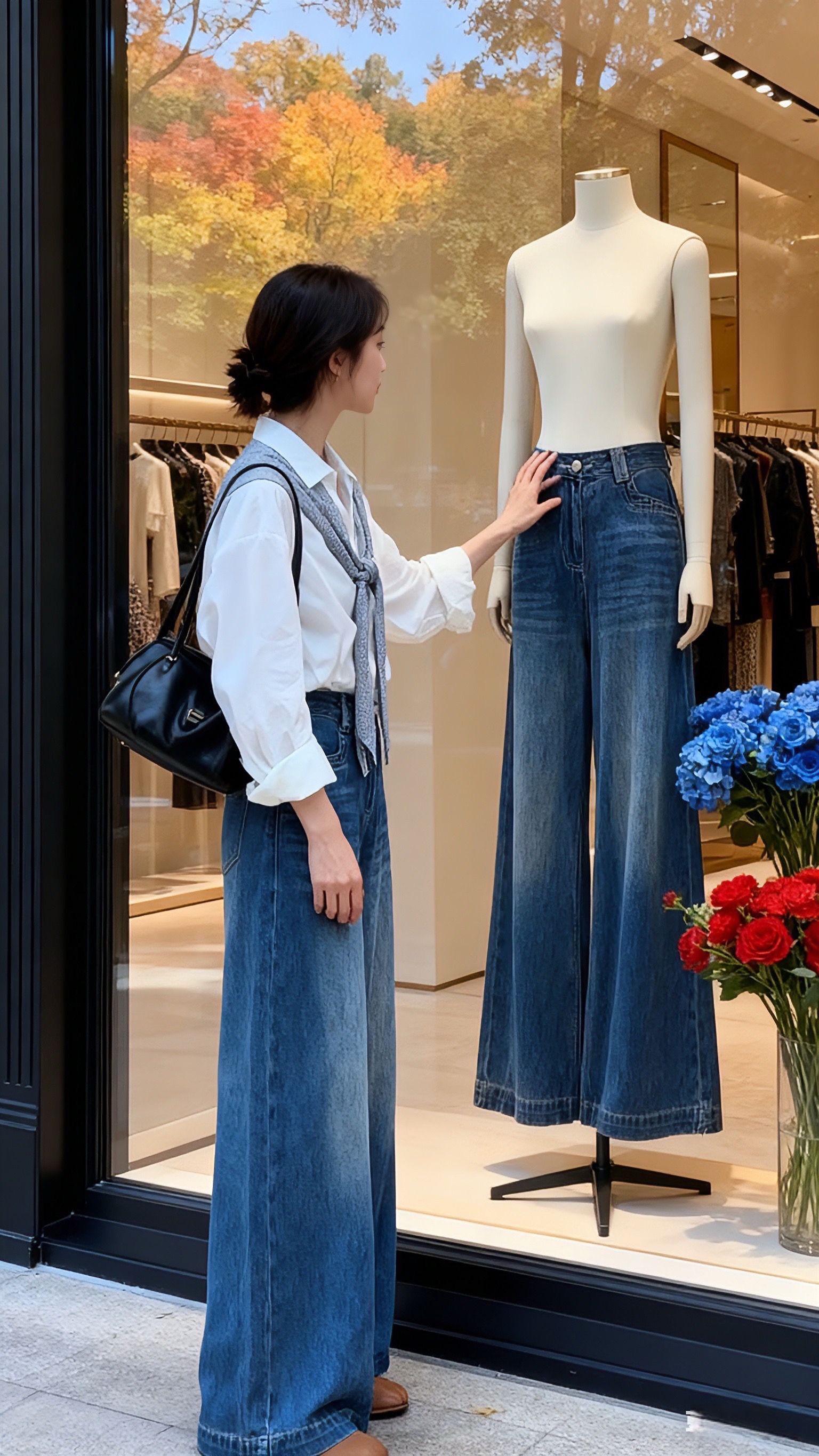 #穿搭障眼法 #大大方方通勤穿搭 #秋冬穿搭实用主义 #论有一条棕色裤子的含金量 #穿搭技巧之怎么选购裤子 @抖加🔥上热门🔥dou+🔥热点宝