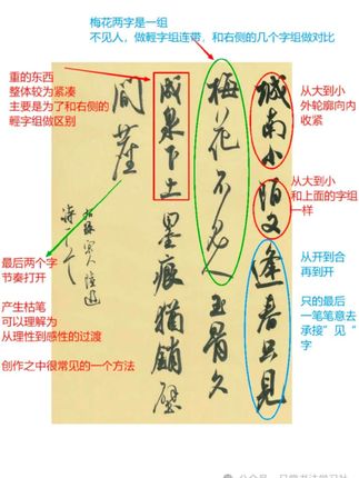 米芾创作古诗五十首章法解析版行书字帖经典#国学文化 #写字是一种生活 #米芾行书创作 #练字静心#汉字之美