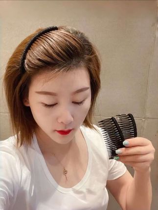 #碎发倒插梳#发夹 #发夹发饰