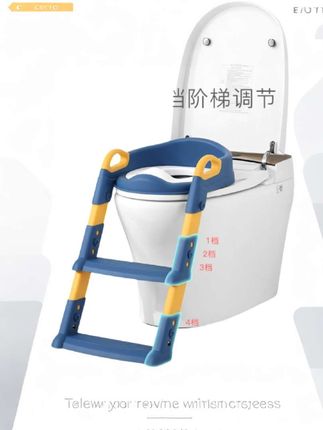 家里有小孩的备上这款#阶梯儿童坐便器#马桶儿童#坐便器#宝妈带娃解放双手