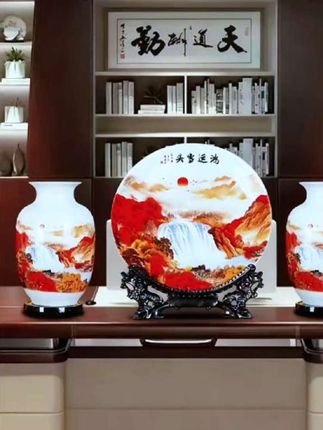 #鸿运当头聚宝盆 #精品摆件 #开业摆件 #乔迁新居摆件 #新中式摆件