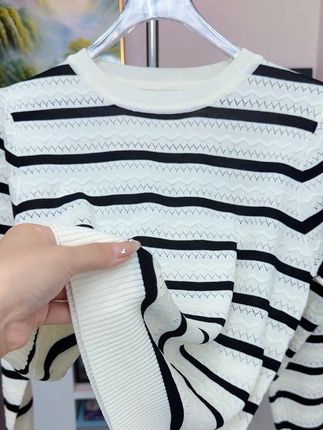 #条纹控 #源头工厂 #连衣裙女裙子 #时尚感穿搭 #潮流时尚穿搭