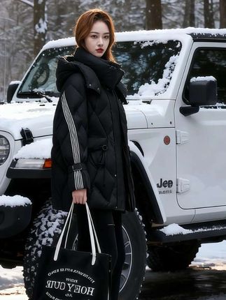 #冬季必备 #棉服也能穿出时尚感 #普通人的冬季羽绒服穿搭分享 #普通人的秋冬硬核穿搭 #来抖音商城双11领超级补贴