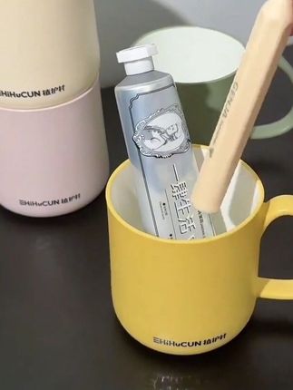 牙杯加厚防霉洗漱杯家用情侣刷牙杯子漱口耐用耐摔牙缸杯#洗漱杯#牙杯#黄子韬直播 #黄子韬#好物推荐🔥