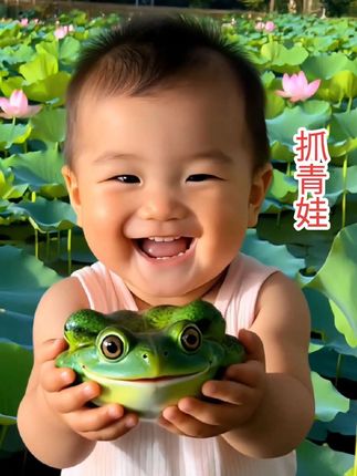 抓青蛙 #人类幼崽 #人类幼崽成长记 #宝宝 #萌宝#萌娃上线