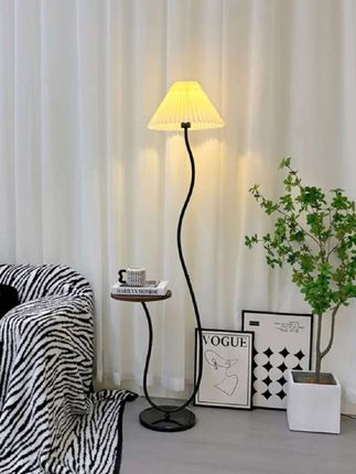 落地灯茶几奶油风氛围百褶立式灯#奶油风#落地灯#氛围灯#灯饰#美观实用