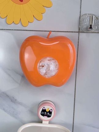 #壁挂式保鲜膜收纳盒 #收纳盒#保鲜膜收纳盒#免打孔收纳盒