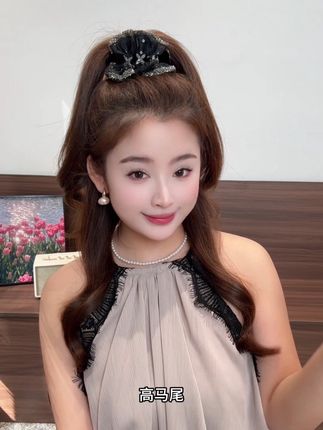 #优雅时尚发饰 #网红发饰 #美出高级感 #头饰发饰 #发夹