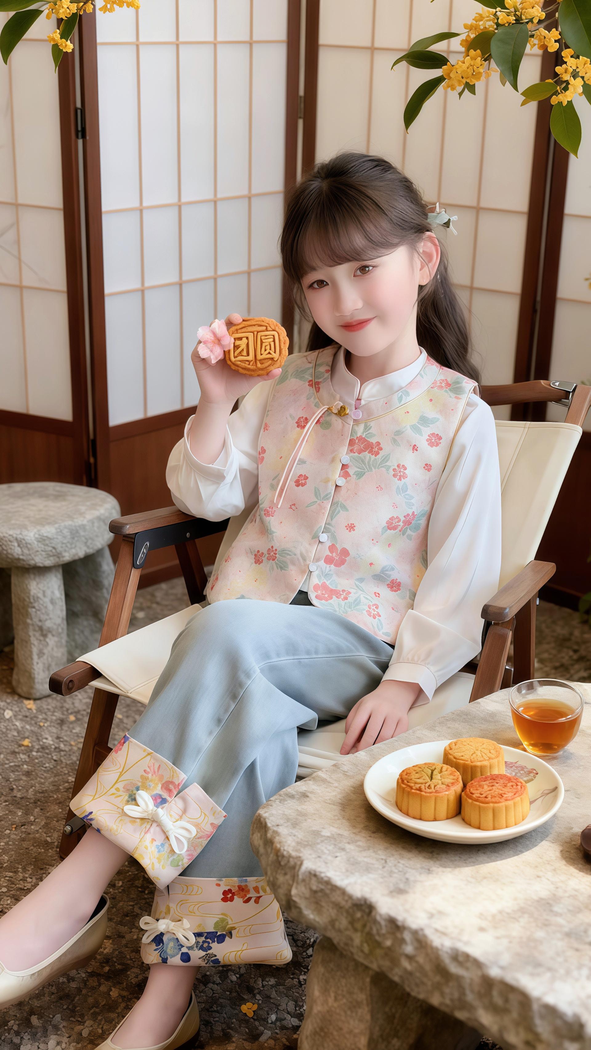 #出游穿搭 #女童汉服 #儿童古装服装 #女童套装 #生女儿就要这样穿 @抖加🔥上热门🔥dou+🔥热点宝