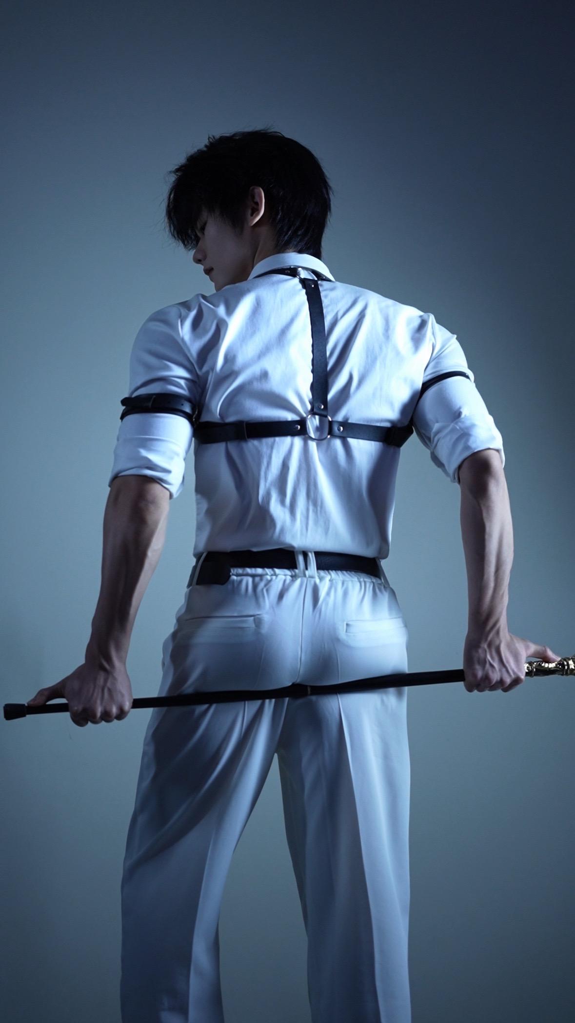 白色版#帅就完事了 #型男 #建模
