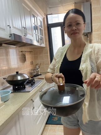 #厨房好物 #自用好物分享 手工锻打熟铁锅不粘锅一体使用24cm免开锅无涂层家用