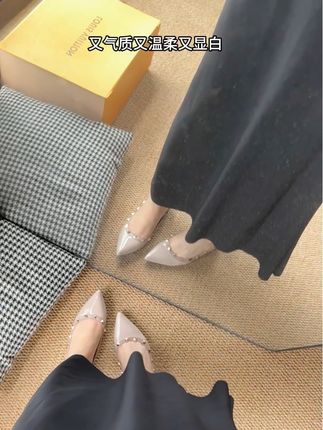 #气质高跟鞋 #尖头高跟鞋 #单鞋女 #百搭女鞋 #女鞋分享