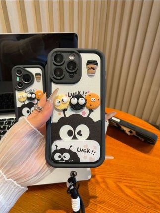 小小黑煤球手机壳真可爱~#黑煤球 #手机壳 #手机壳推荐 #这个手机壳真是长在我心巴上了