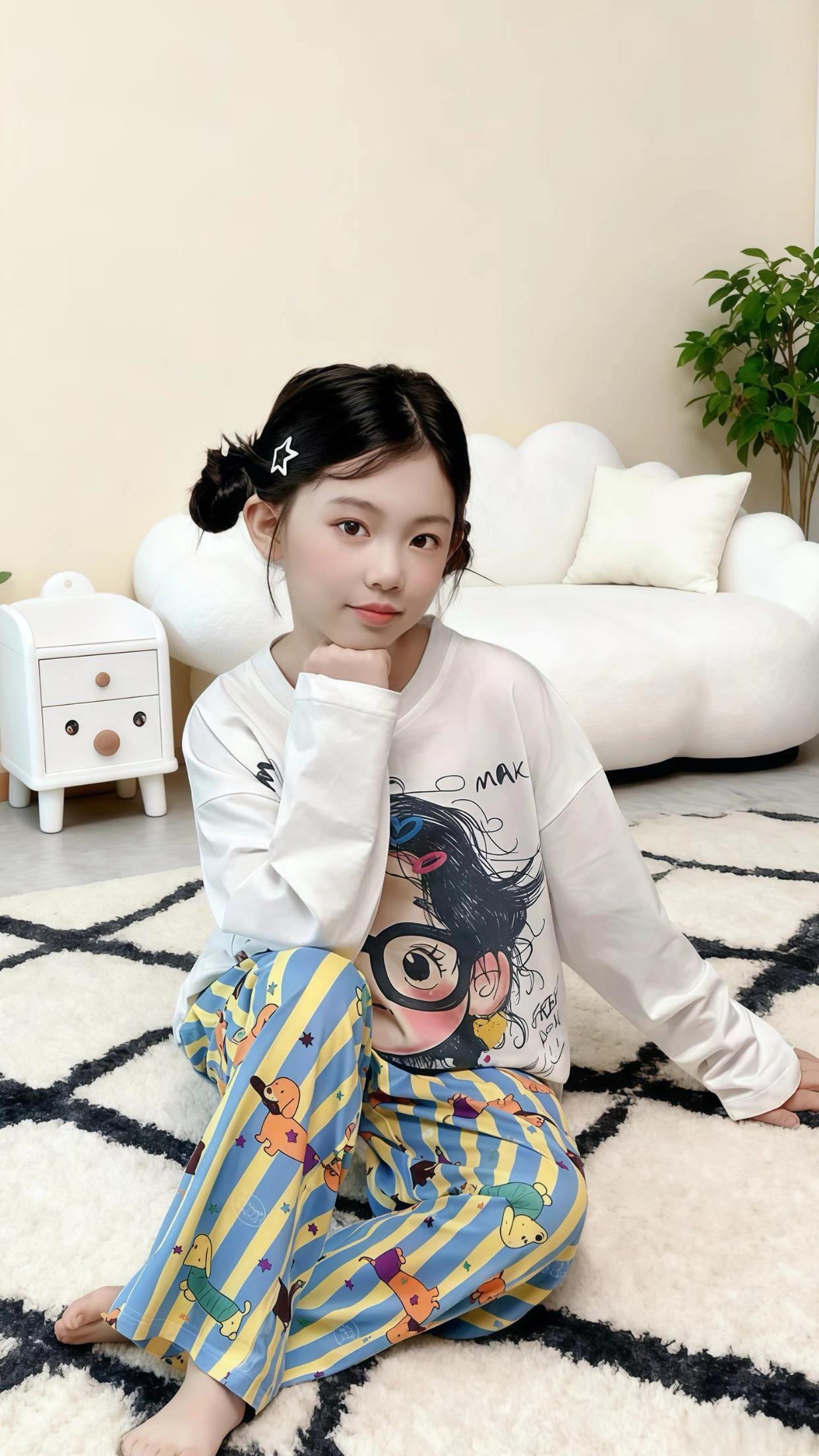 #儿童家居服 #早秋不费力显贵穿搭 #睡衣家居服#拿捏开学穿搭公式 #学会穿搭技巧真的很重要 @抖加🔥上热门🔥dou+🔥热点宝