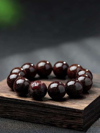 天然印度小叶紫檀老料手串满金星十二生肖高端男士文玩紫檀木手串#手串#文玩手串#紫檀手串#小叶紫檀#盘串