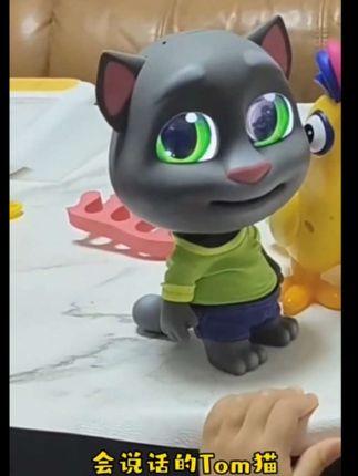 汤姆猫AI大模型人工智能机器人儿童玩具对话互动陪伴交互生日礼物,