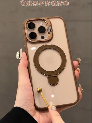 看我的#iphone16promax 新搭子#city不city !同色系搭配好高级呀!水润背板不发黄质感十足#好物分享 磁吸支架二合一设计、双支架角度支撑更多样化#苹果手机壳 还可#无线磁吸