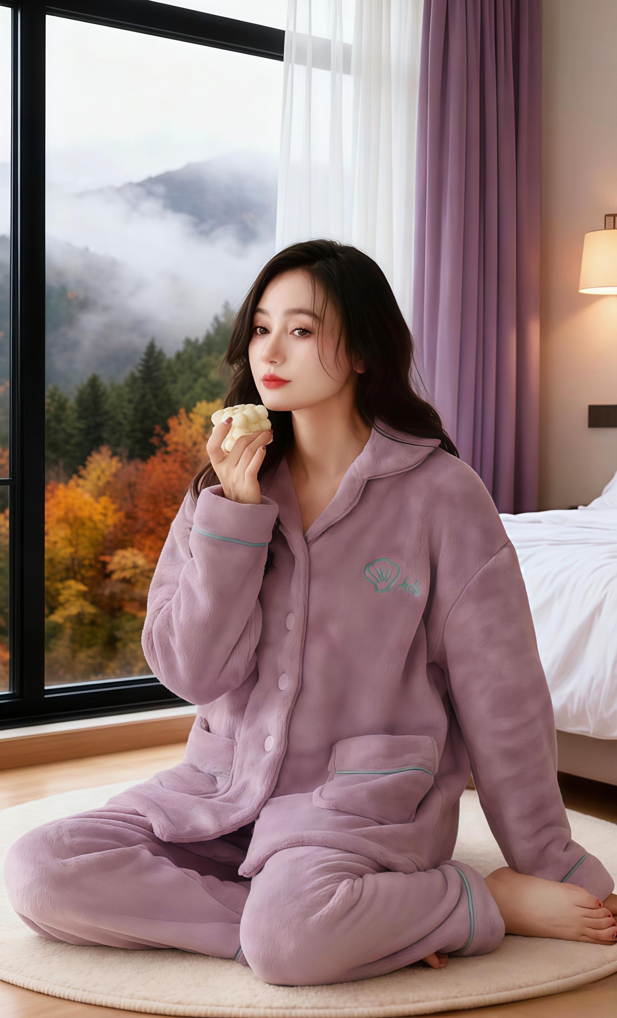 #在家也要美美哒 #睡衣家居服 #保暖又好看#可外穿家居服#谁穿谁好看@DOU+小助手 @抖音小助手 @DOU+上热门