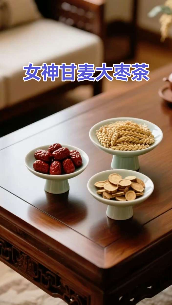 #仙女都在喝什么 #甘麦大枣茶