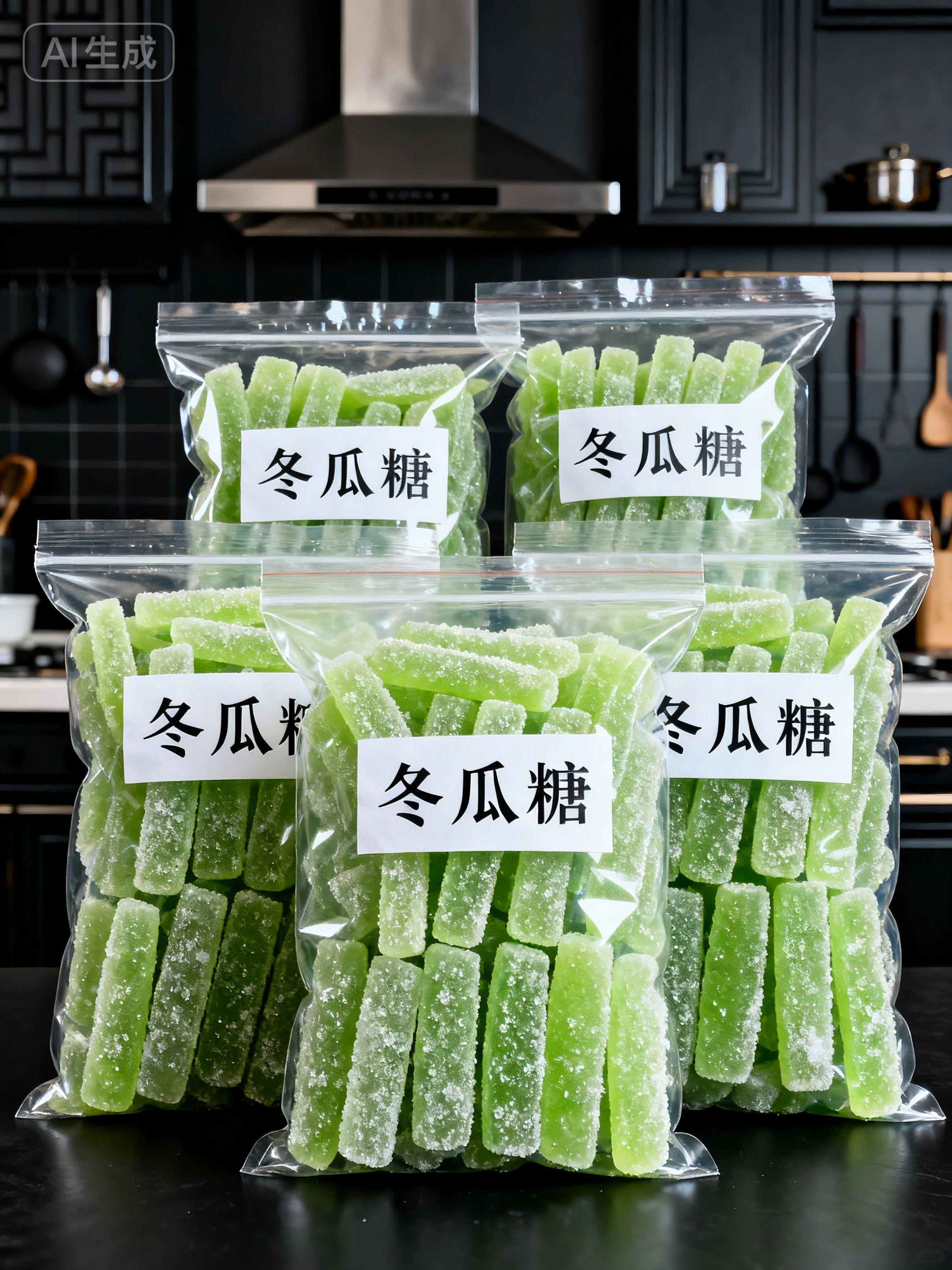 #快来一起尝个鲜 #冬瓜糖#儿时的味道 #口感特别好