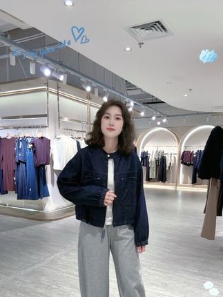 #女装 牛仔外套来啦#实体女装