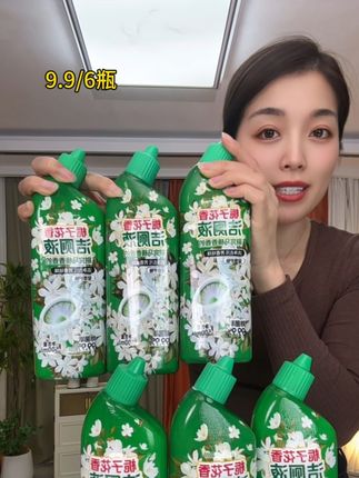 【到手6大瓶】卫生间洁厕液花香清洁剂除臭留香持久马桶洁厕灵家用#洁厕剂 #除臭留香 #污垢轻松去除 #自用好物分享 #好物推荐🔥