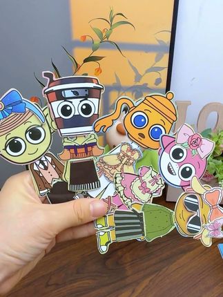 新款的山海经安静书,我猜你们还没玩过吧?#安静书#手工diy#山海经