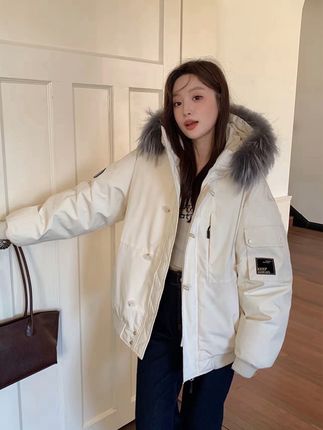 韩系棉服女2025冬季新款oversize宽松棉衣学生保暖面包服棉袄外套#冬季搭配 #保暖穿搭 #冬季穿搭 #新款