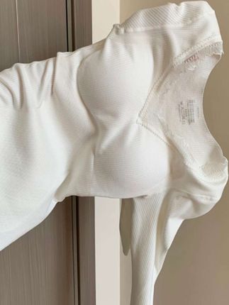 带胸垫保暖内衣套装内搭v领秋衣秋蕾丝打底贴身#保暖套装 #蕾丝打底 #保暖衣 #v领保暖内搭 #秋衣秋裤美少女战士