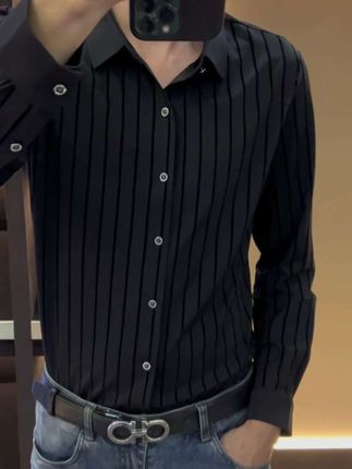 #品质男装 #轻奢穿搭 #衬衫穿搭 #商务休闲男装 #衬衫控