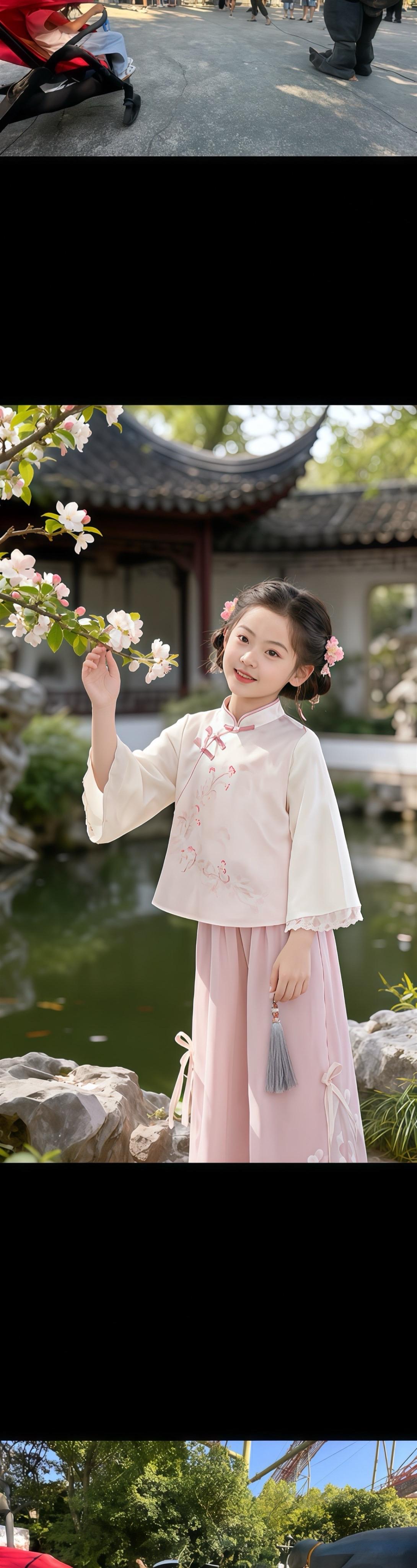 #女童汉服 #高品质童装 #生女儿就是用来打扮的 #中秋汉服 #中秋节 @DOU+小助手