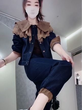 牛仔套装 #创作灵感 #休闲减龄穿搭 #减龄显瘦穿搭 #套装穿搭 #春秋新款 @小店随心推