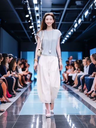 休闲风减龄小众设计感,短袖法式通勤时尚套装,阔腿裤裤子两件套。#秀出我的夏日户外穿搭 #休闲时尚百搭 #暑假出游穿搭 #高品质穿搭 #通勤套装