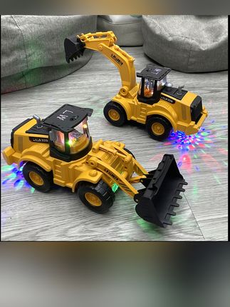 儿童玩具1一至二岁2宝宝益智力3-5挖掘机男孩两4三周岁小孩子礼物#儿童挖掘机玩具#儿童玩具车