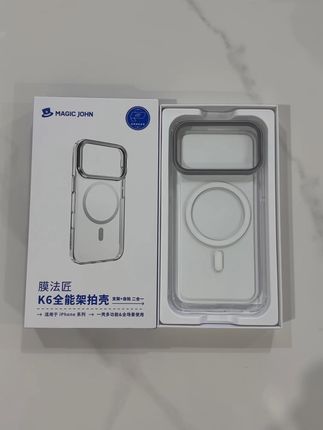 适用苹果17promax磁吸透明防摔手机壳iphone17镜头全包手机支架#手机壳推荐 #手机壳 #苹果17 #好物推荐🔥 #上热门