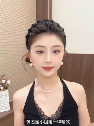 天呐,上班通勤下班逛街,戴上它好看又百搭,适合所有的脸型#美出高级感 #头饰发饰#发箍#网红发夹#发箍这样戴好美