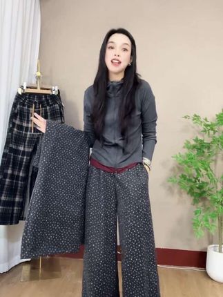 宝子们,秋冬上新啦 #时尚百搭 #源头工厂 #高品质女裤